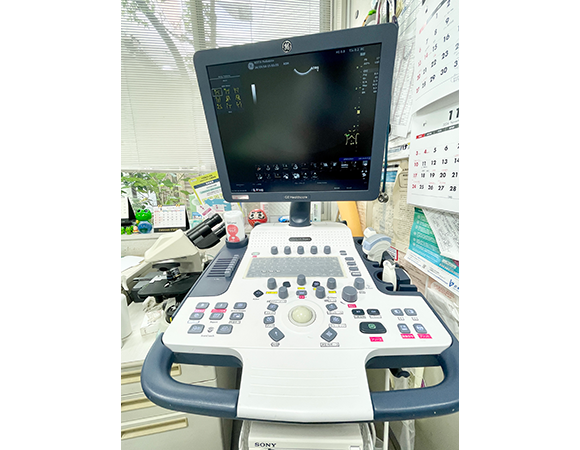 超音波検査診断装置エコー